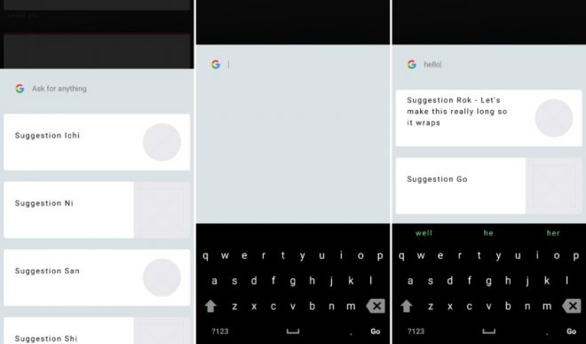 Интерфейс Fuchsia OS от Google