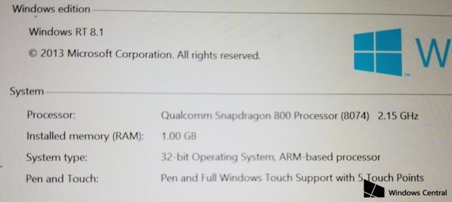 Планшет Microsoft Surface Mini