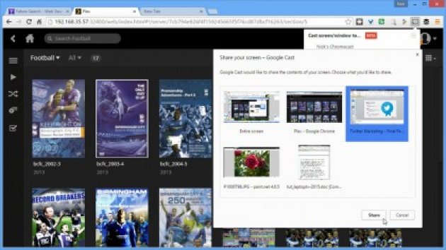 Как подключить ноутбук к телевизору с Chromecast