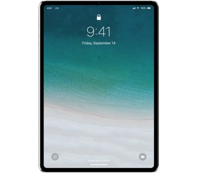 Концепция iPad Pro (2018)