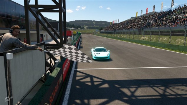 Gran Turismo Sport - Финиш