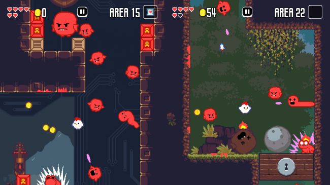Бесплатная игра для iPad - Super Fowlst