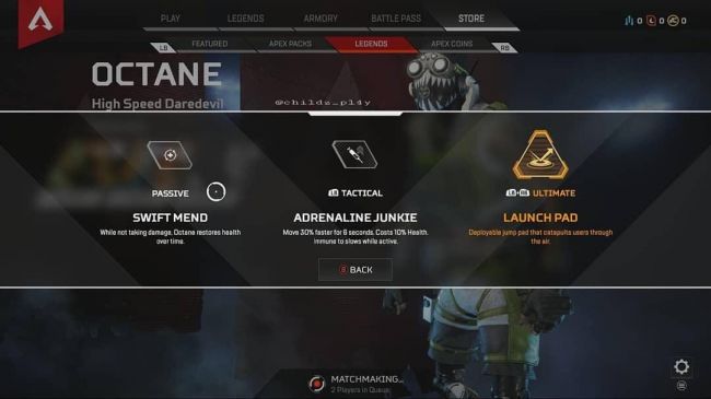 Apex Legends - Октан
