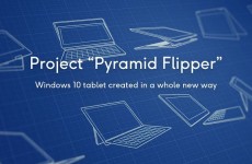 Проект Pytamid Flipper. Планшет на Windows 10
