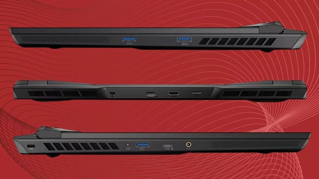 Порты MSI Vector GP66