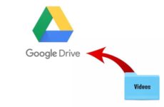 Загрузить видео на Google Drive