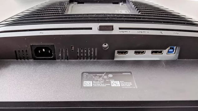 Порты Dell 32 4K UHD G3223Q
