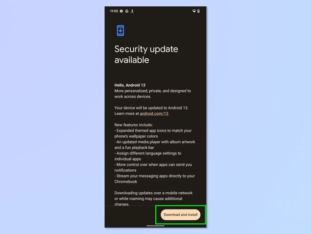 Обновление Android