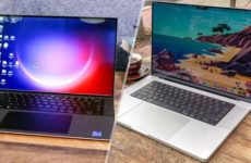 Сравнение Dell XPS 15 OLED (2022) против MacBook Pro 16