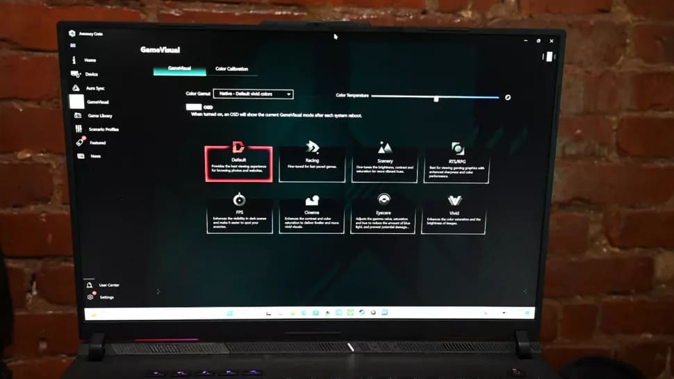 Программное обеспечение Asus ROG Strix Scar 18