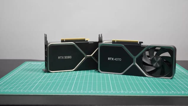 Nvidia RTX 3080 vs RTX 4070