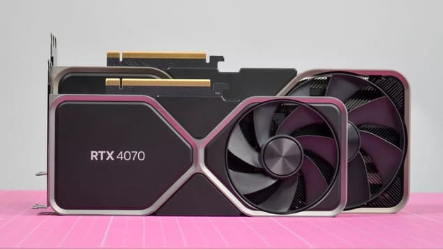 Видеокарты RTX 4070 и RTX 4080