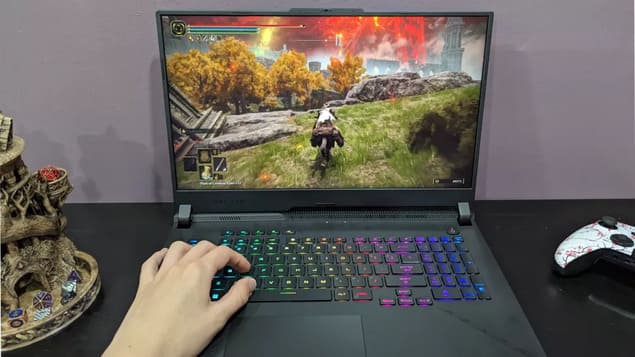 Игры на Asus ROG Strix Scar 17 (2023)