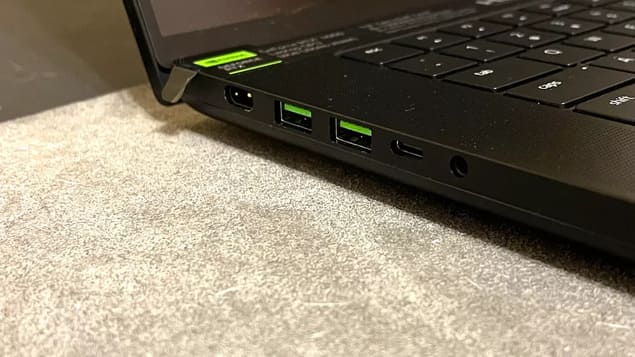Порты Razer Blade 16 (2023)