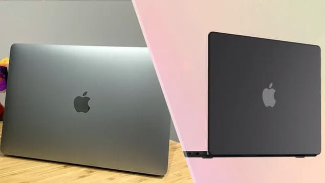 MacBook Pro 14 M3 против MacBook Pro 13 M2