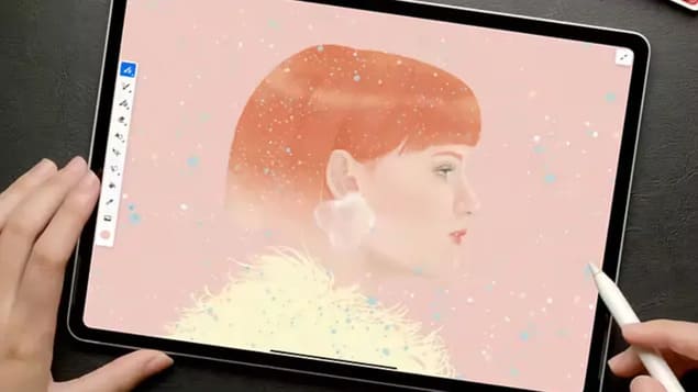 Приложение на iPad - Adobe Fresco