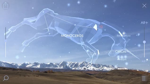 Приложение на iPad - Star Walk 2