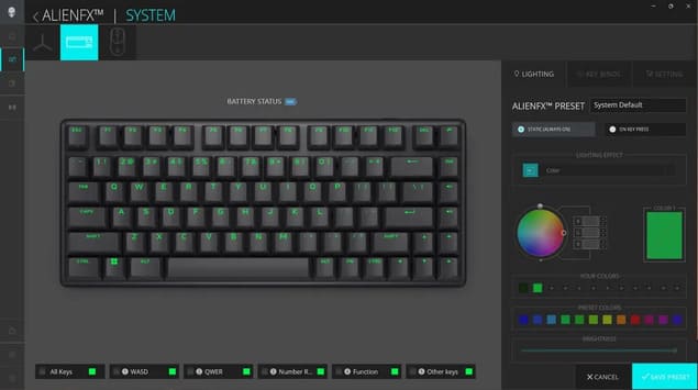 Программное обеспечение Alienware Command Center