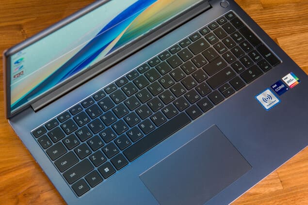 Клавиатура и тачпад Huawei MateBook D16 (2024)