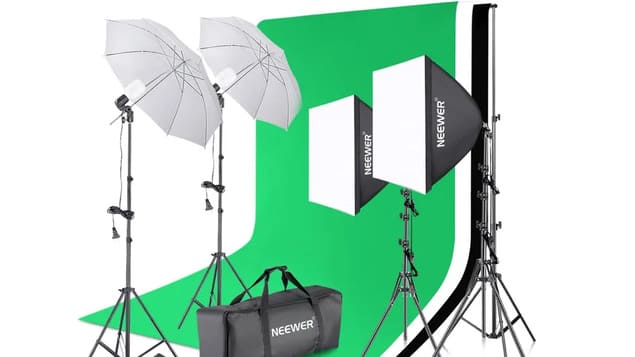 Студийный хромакей Neewer Green Screen Kit