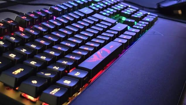 Оптическая клавиатура Asus ROG Strix Scope II RX