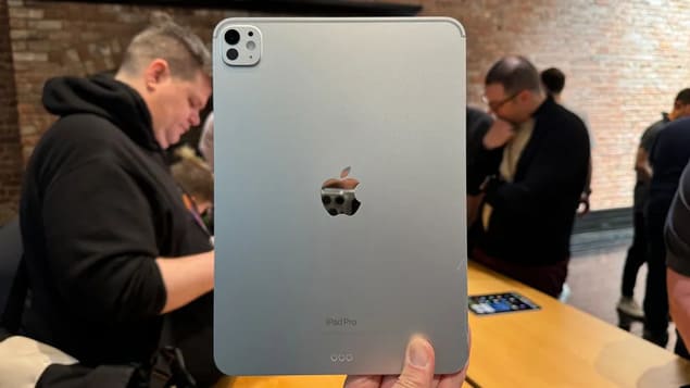 Блок задних камер iPad Pro 13 M4 (2024)