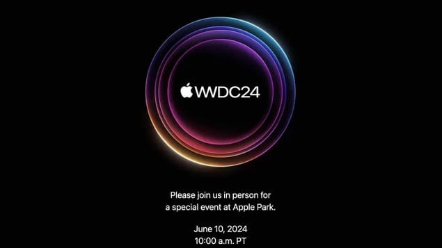 Приглашение Apple WWDC24