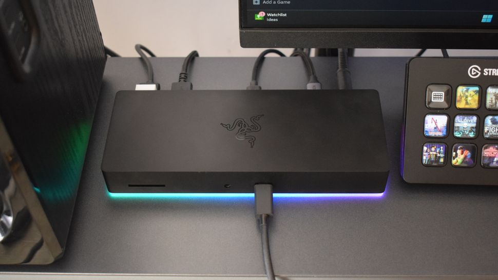 Подсветка Razer Thunderbolt 4 Dock Chroma