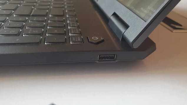 Порты Asus TUF Gaming A16
