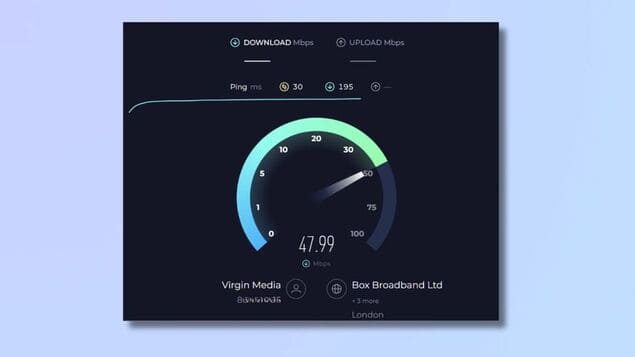 Протестируйте скорость Wi-Fi