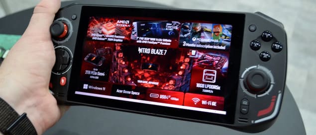 Портативный игровой ПК Acer Nitro Blaze 7