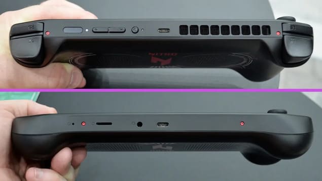 Порты и кнопки Acer Nitro Blaze 7