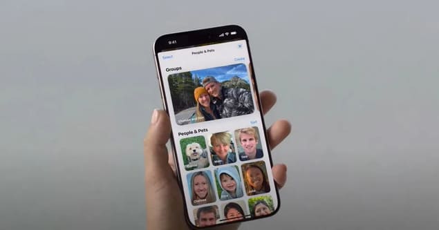 Приложение фотографии iOS 18