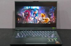 Соник 3 на экране Asus TUF Gaming A14 (2024)