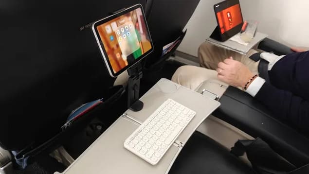Конфигурация iPad Mini в самолёт