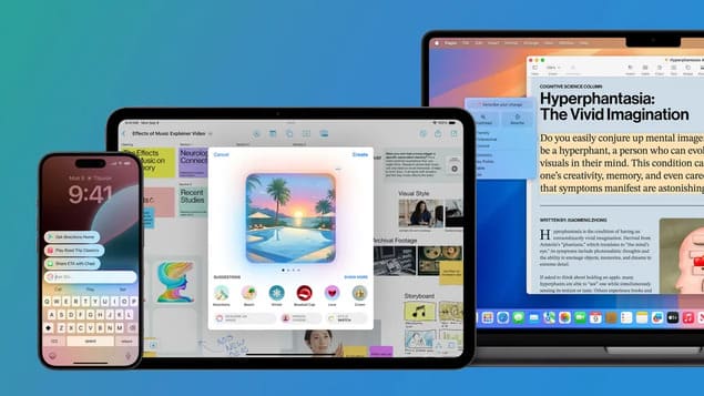 Apple Intelligence на iPhone, iPad и MacBook