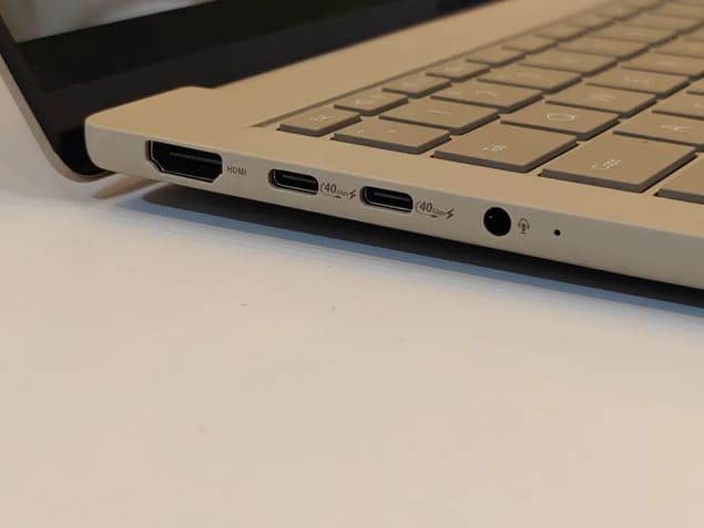 Порты Asus Zenbook A14 (2025)