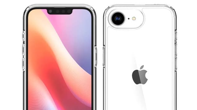 iPhone SE 4 в чехле Spigen