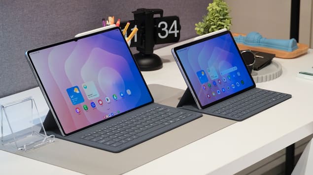 планшеты Samsung Galaxy Tab S11 и S11 Ultra с клавиатурой и S Pen