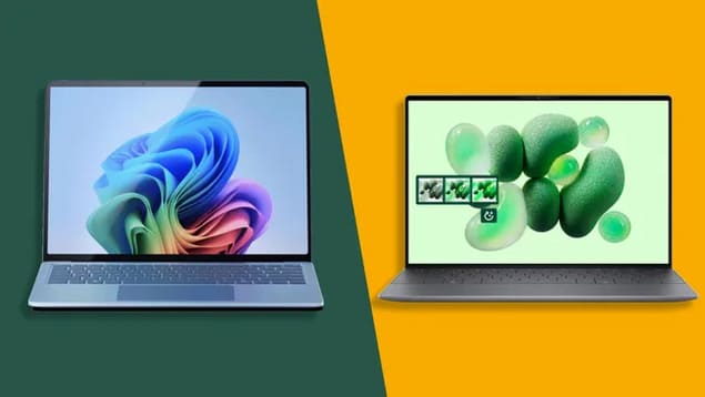 Сравнение Surface Laptop 7 и Dell XPS 13 (2024)
