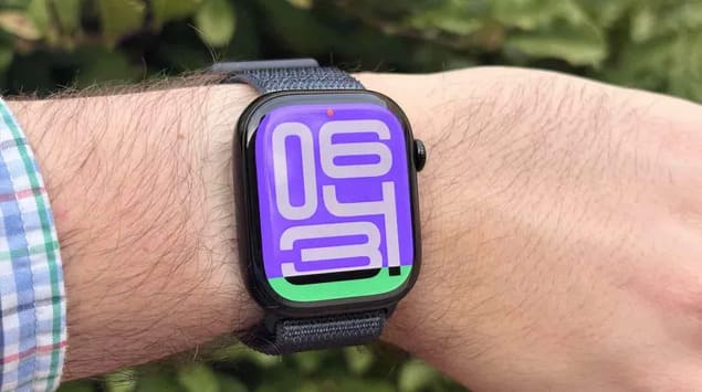 Большой экран умных часов Apple