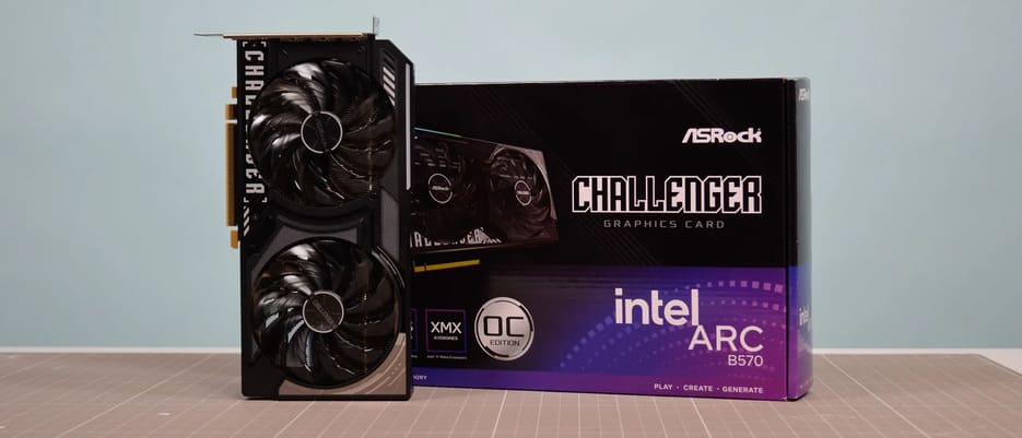 Обзор Intel Arc B570