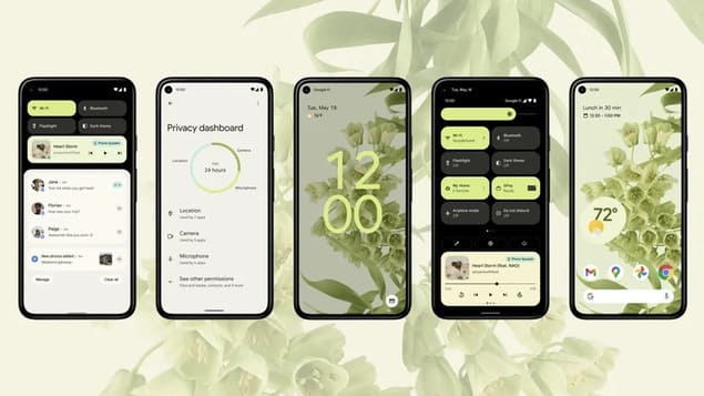 Обновление Android 12 от Google