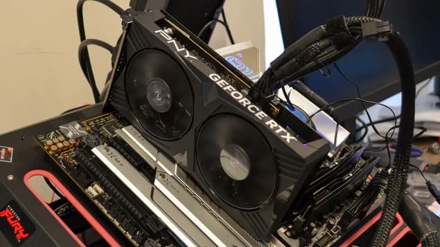 Тесты видеокарты PNY RTX 4060