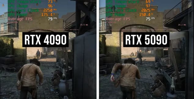 Сравнение RTX 4090 и RTX 5090 для ноутбуков