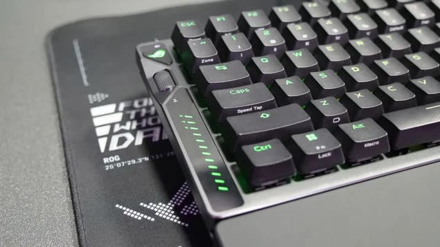 Элементы управления Asus ROG Falcata