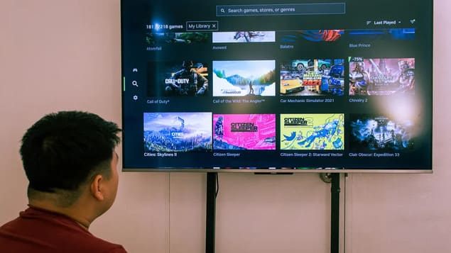 GeForce Now на телевизоре