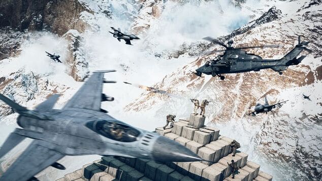 Вертолёты в Battlefield 6