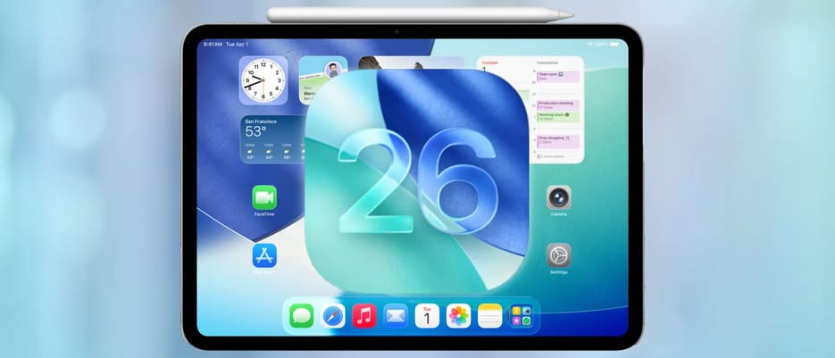 Обновление iPadOS 26