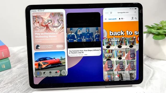 Управление окнами в iPadOS 26